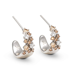 Petite meadow earrings champagne